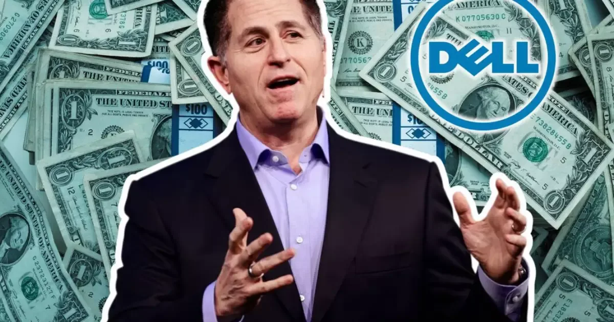 Ações da Dell avançam com IA, mas posição de Michael Dell oscila no ranking