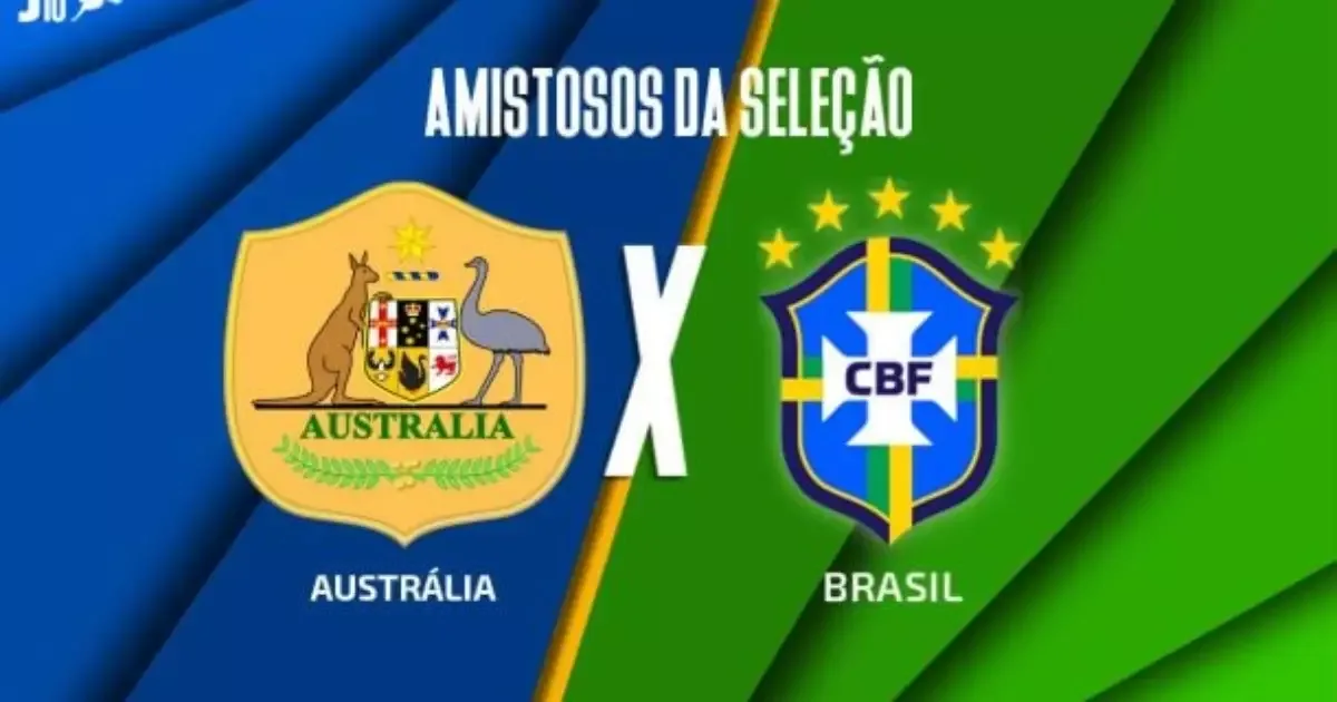 Brasil enfrenta a Austrália em novo amistoso nesta terça-feira