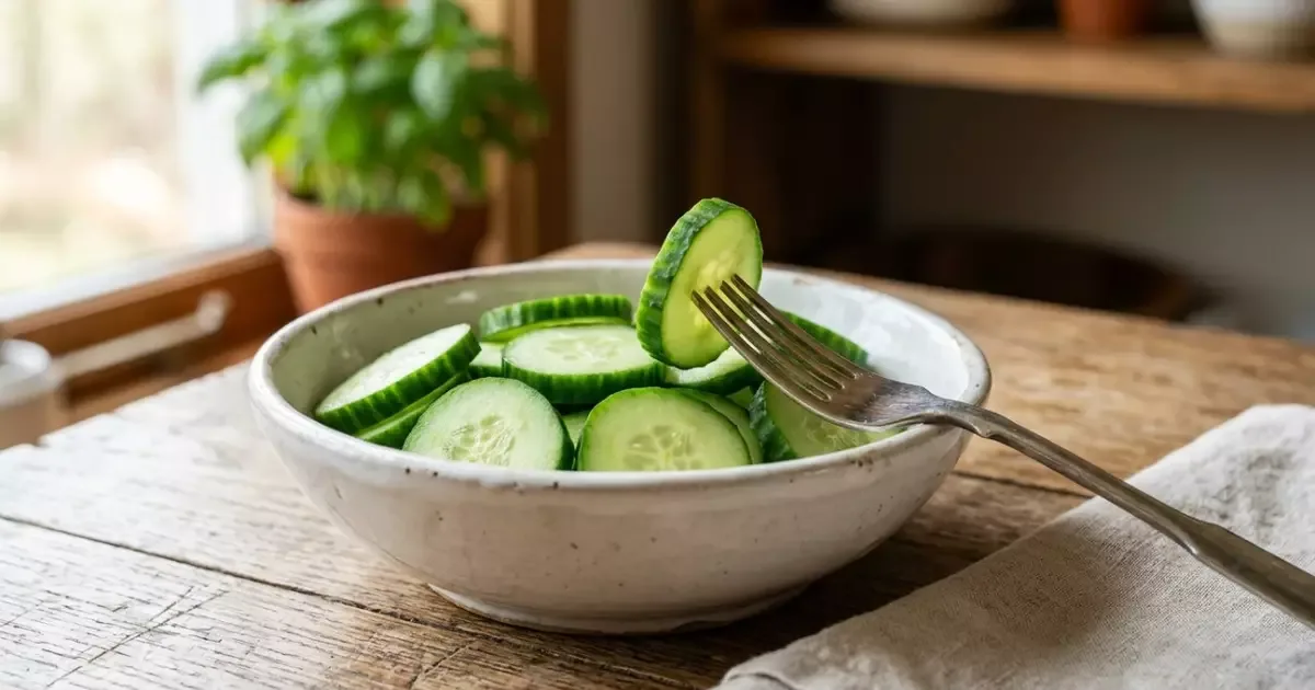 Sal por 10 minutos ajuda a preservar a crocância do pepino