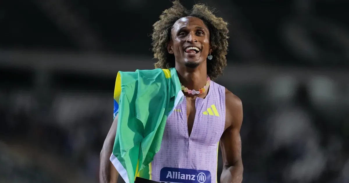 Alison dos Santos vence em Bruxelas e conquista terceiro título da Diamond League