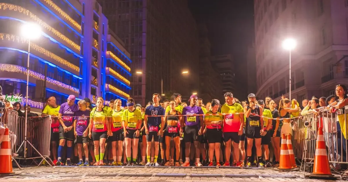 Noite Run terá corrida noturna pelo Centro Histórico de Porto Alegre