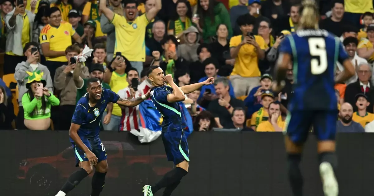 Brasil supera a Austrália por 4 a 2 em amistoso em Brisbane