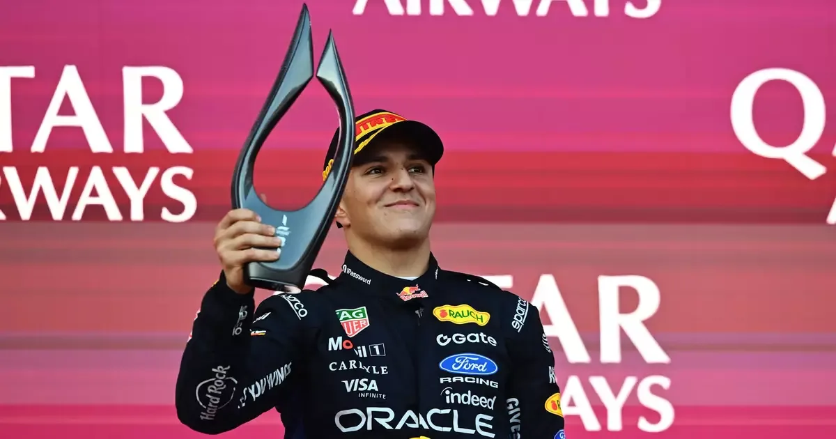 Hadjar retorna à Red Bull com pódio no Azerbaijão e elogia desempenho do carro