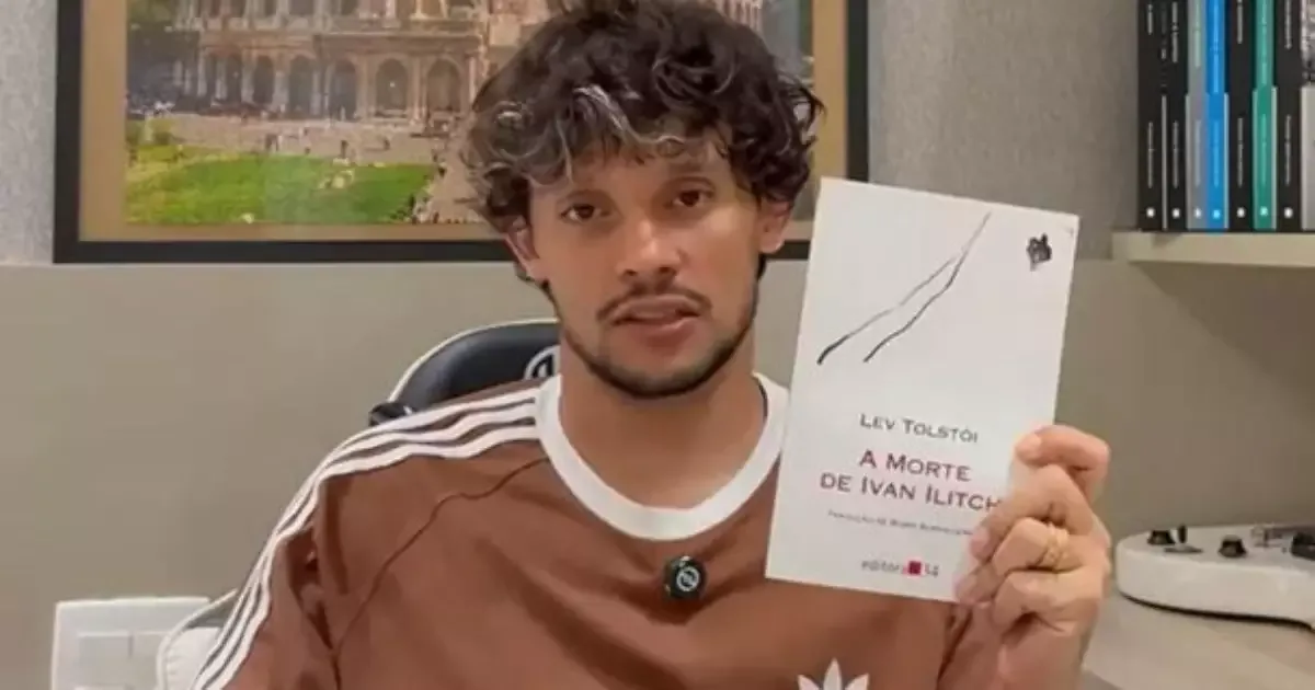 Vídeo de Gustavo Scarpa sobre Tolstói impulsiona busca por livro