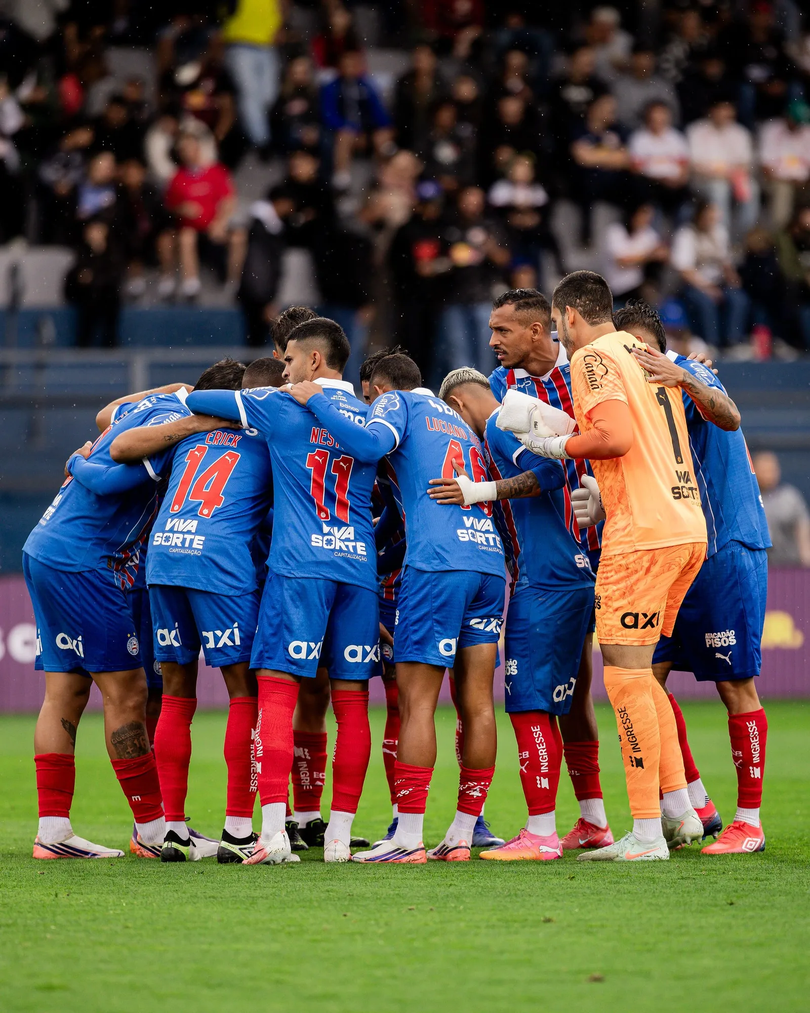 Erick e Nestor lideram avaliação do Bahia após virada sobre o Bragantino