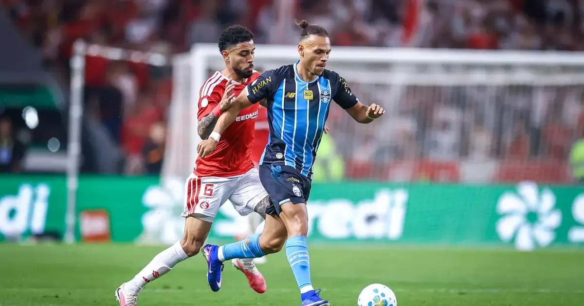 Grêmio e Internacional passam de 50% de risco de queda no Brasileirão