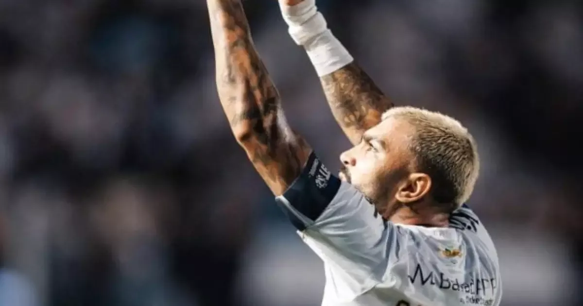 Gabigol chega a 28 participações em gols pelo Santos na temporada