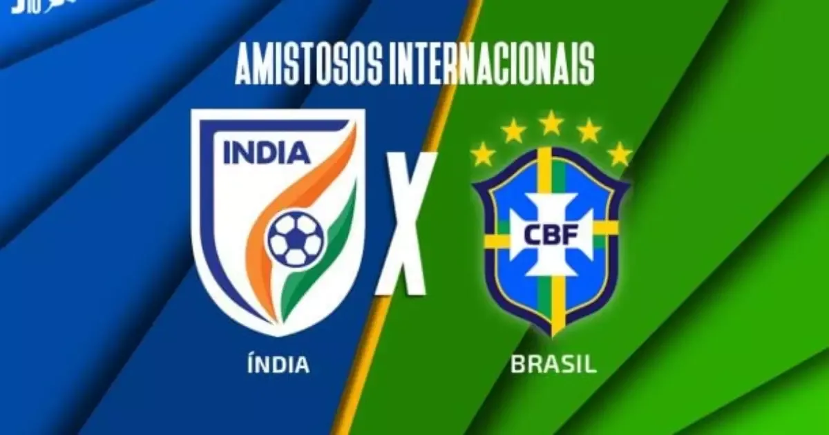 Brasil enfrenta a Índia em amistoso com transmissão ao vivo neste sábado