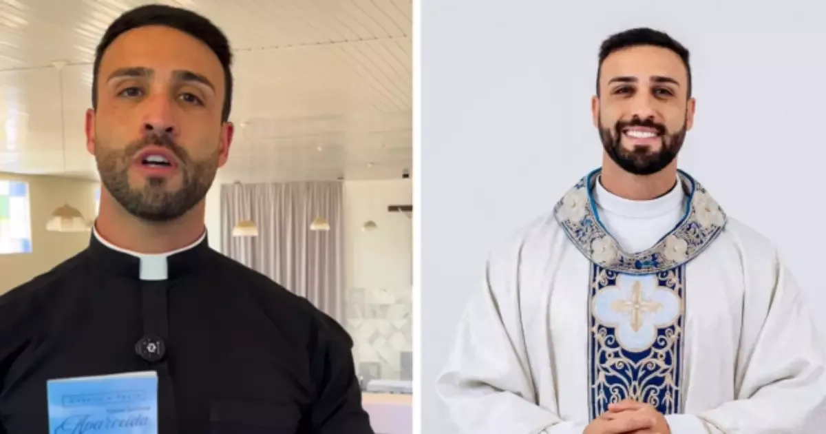 Padre de Varginha viraliza e paróquia restringe comentários no Instagram
