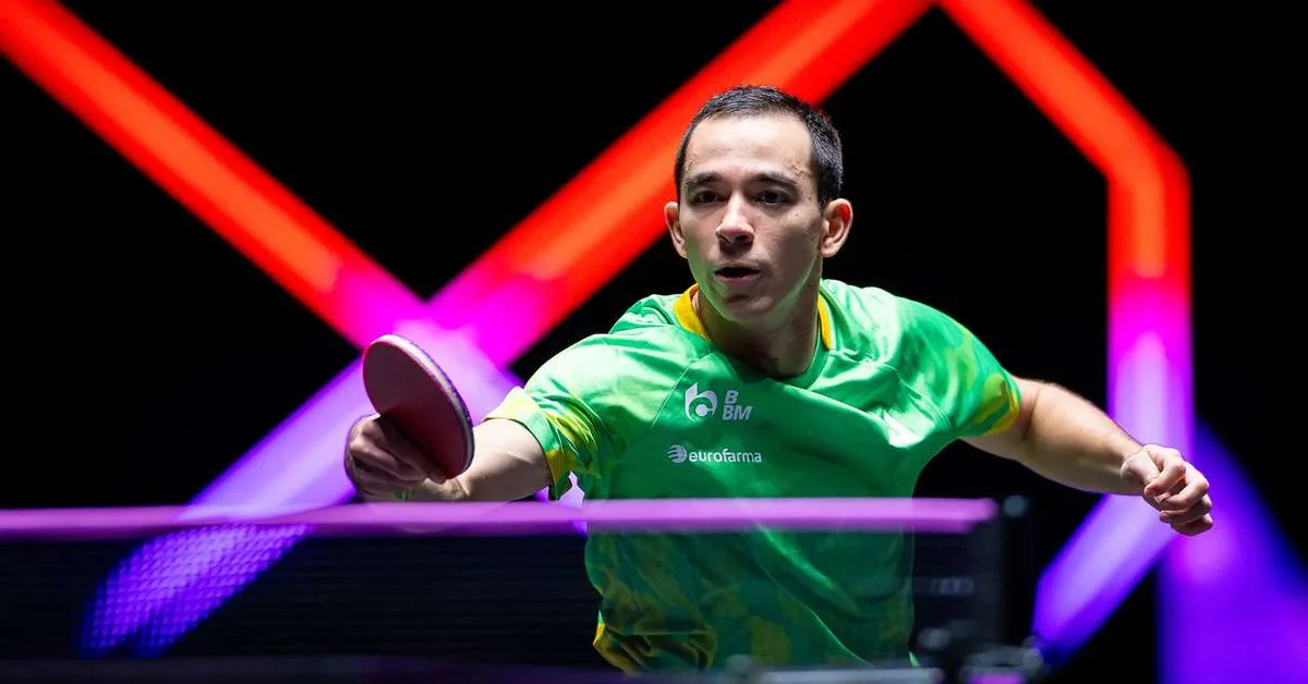 Calderano perde final para sueco e termina WTT de Macau como vice