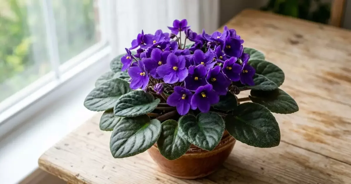 Rega por baixo ajuda a proteger violetas-africanas do excesso de água