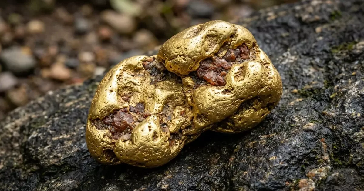 Pepita encontrada na Califórnia em 1968 é arrematada por US$ 71.875