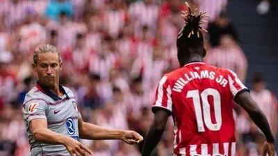 Athletic Bilbao vence Atlético de Madrid por 3 a 0 em LaLiga