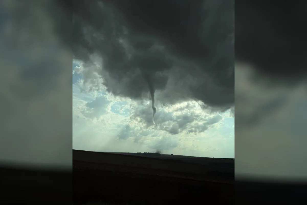 Simepar confirma tornado em Goioerê, o 13º registrado no Paraná no ano