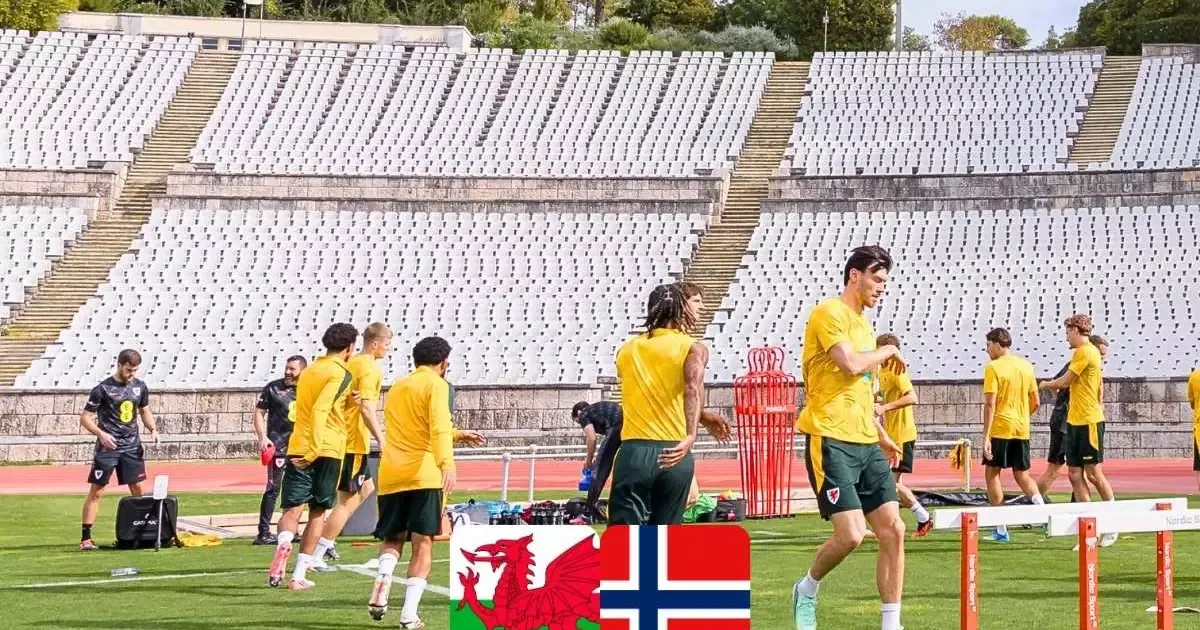 País de Gales e Noruega se enfrentam pela Liga das Nações nesta quinta