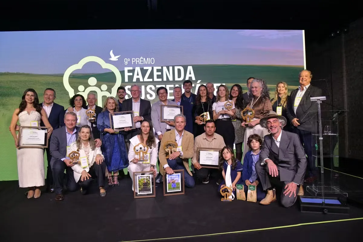 Prêmio Fazenda Sustentável anuncia vencedores da edição de 2026