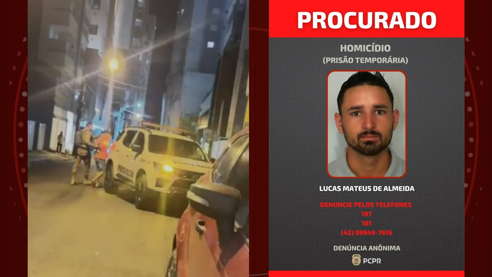 Suspeito de matar motorista após briga de trânsito é preso em Itapema