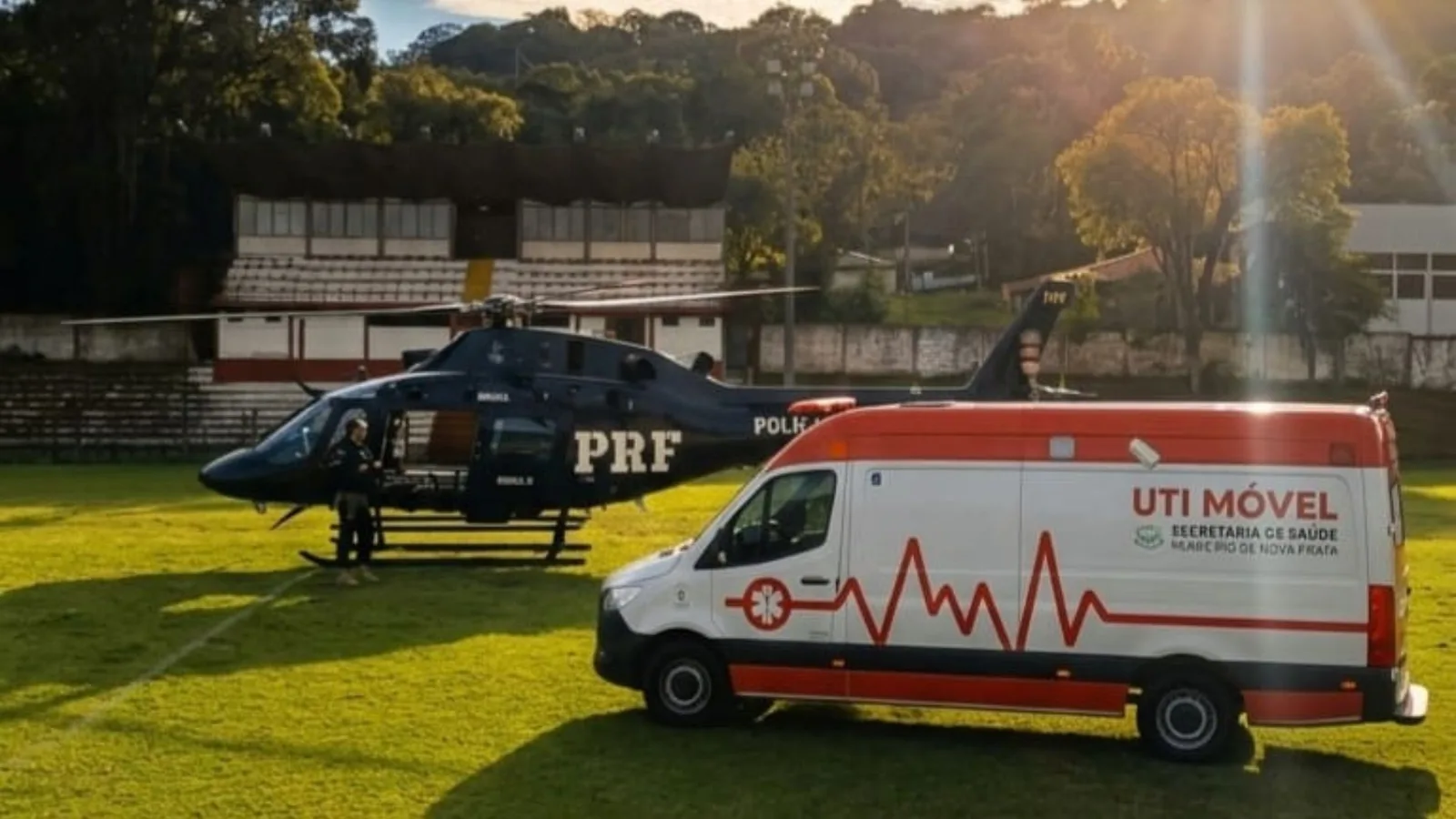 Bebê morre após ser transferido de helicóptero no Rio Grande do Sul