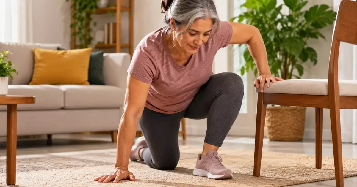Como treinar para levantar do chão com mais segurança após os 50