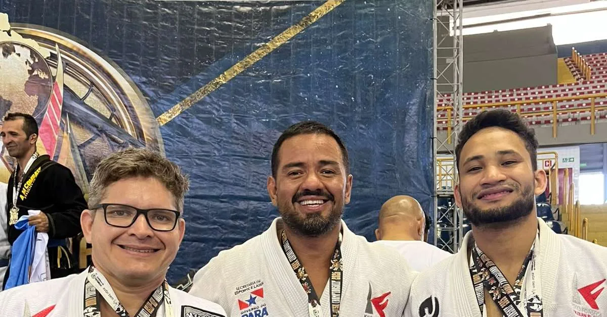 Kiko Fonseca conquista quarto mundial de jiu-jitsu em Fortaleza