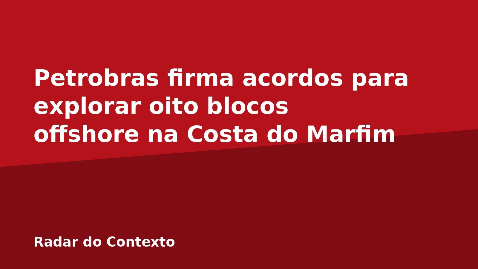 Petrobras firma acordos para explorar oito blocos offshore na Costa do Marfim