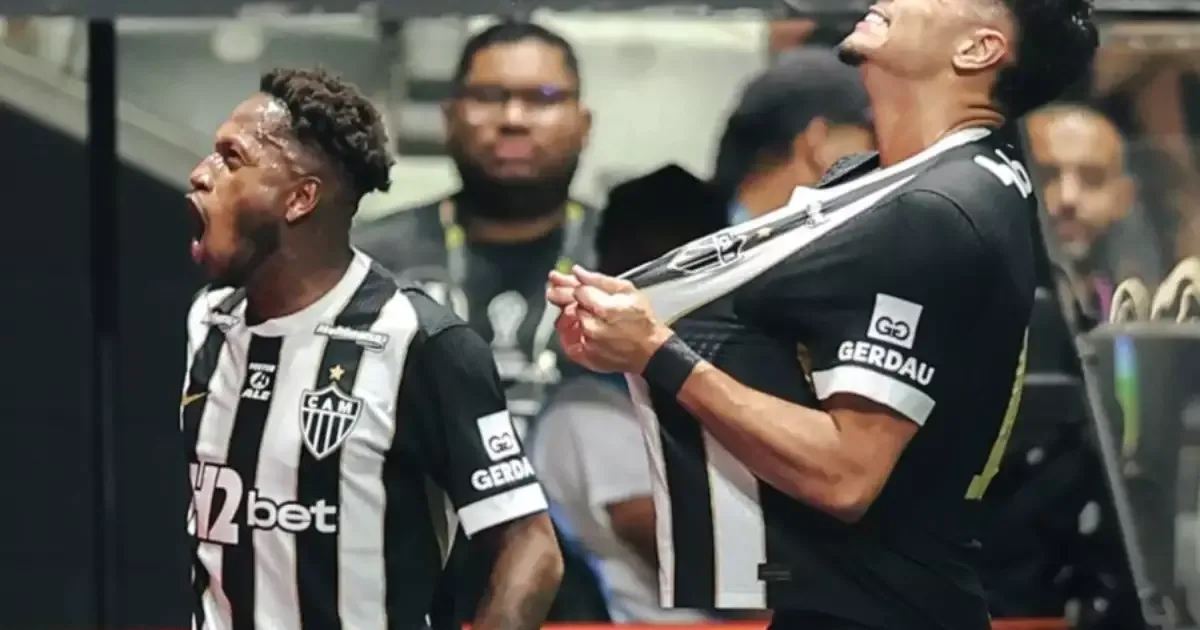 Victor Hugo lidera Atlético-MG em dribles certos por jogo no Brasileirão
