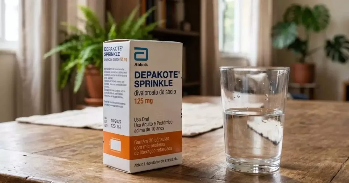 Depakote Sprinkle deixará de ser vendido no Brasil em dezembro de 2026