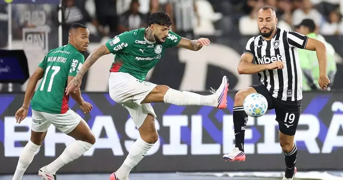 Empate no Nilton Santos tira o Palmeiras da liderança do Brasileirão