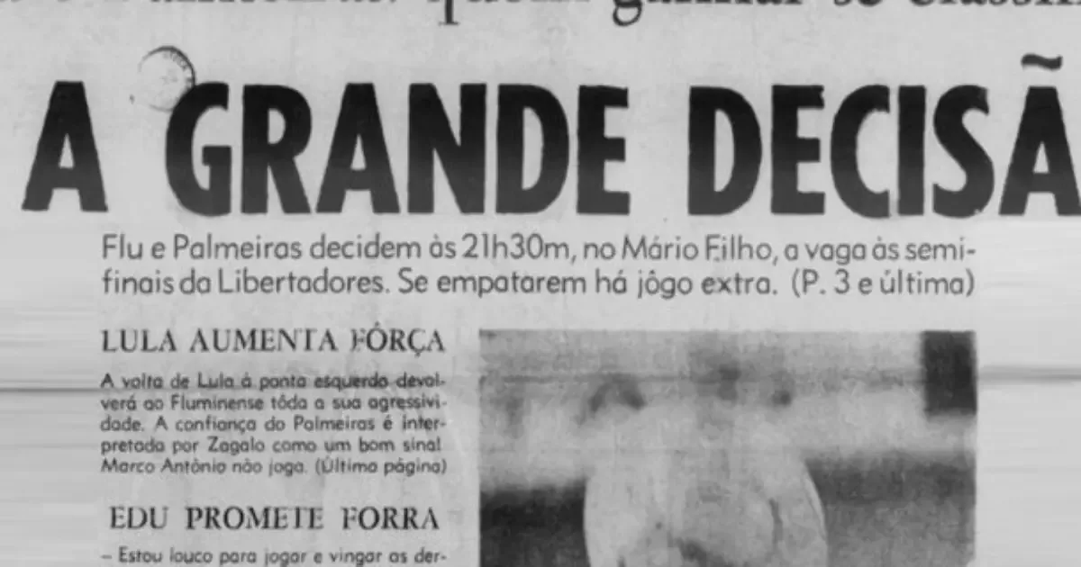 Palmeiras e Fluminense reeditam na Libertadores duelo marcado por 1971