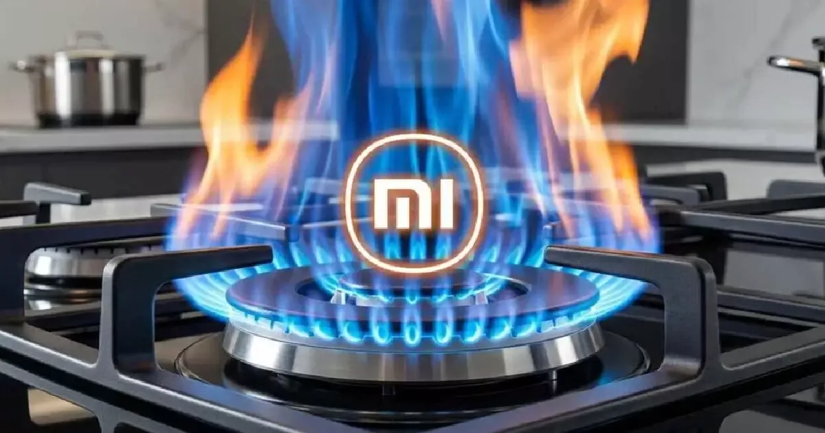 Xiaomi lança fogão a gás com IA, sensor de temperatura e radar dinâmico