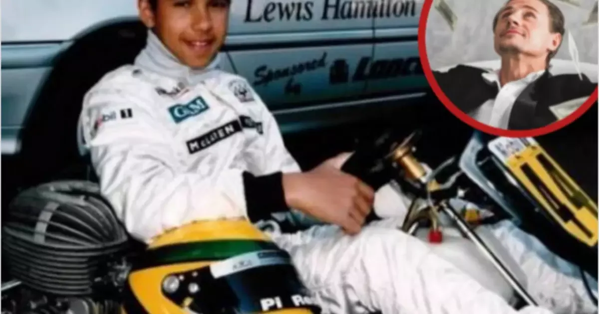 Aposta em Lewis Hamilton aos 13 anos rendeu 208.000 euros