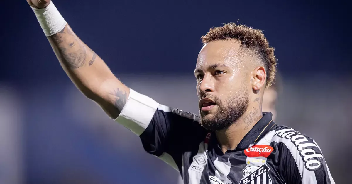 Neymar lidera ranking de dribles certos do Santos no Brasileirão 2026