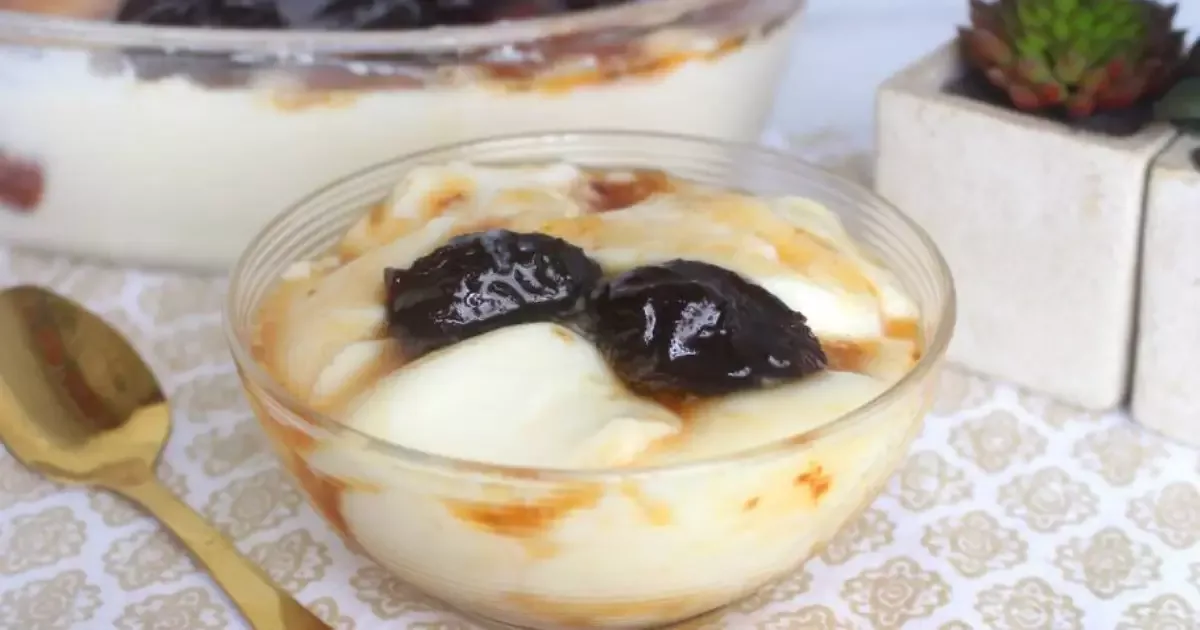 Manjar gelado de leite de coco leva poucos ingredientes