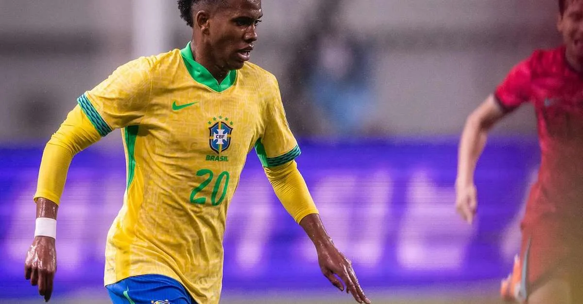 Estêvão será titular do Brasil contra a Austrália, confirma Ancelotti