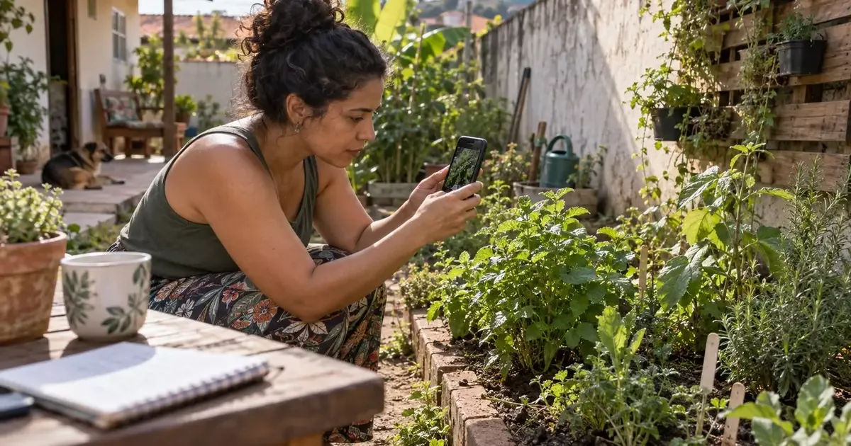 Chá de planta do quintal coincide com náusea e tontura recorrentes