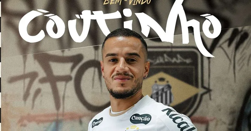 Santos confirma Philippe Coutinho para o elenco até o fim de 2026