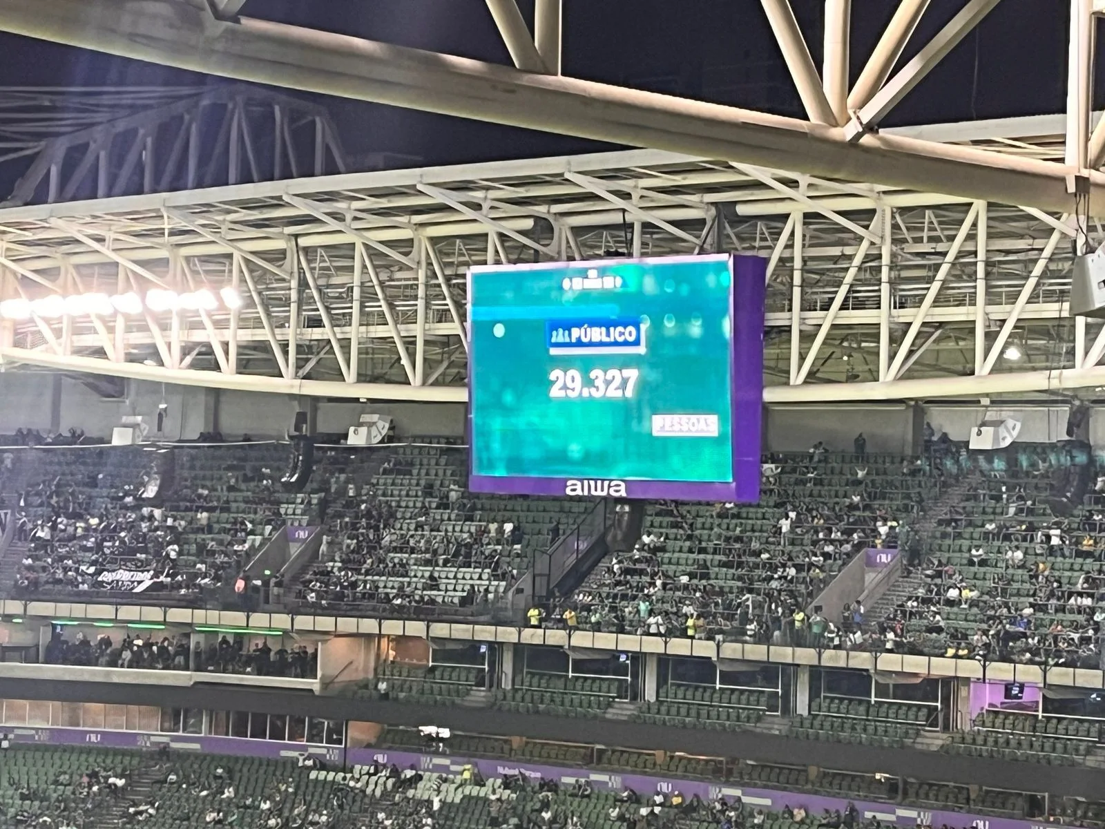 Final do Brasileiro Sub-20 leva público recorde ao estádio do Palmeiras
