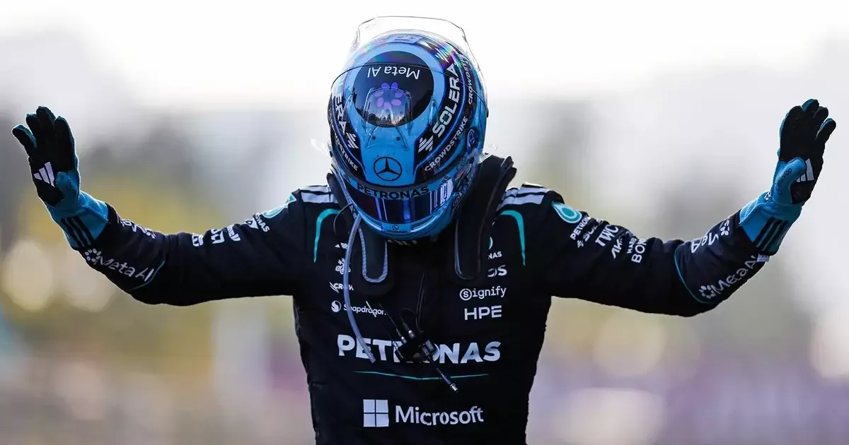 Russell encurta distância para Antonelli na disputa pelo título da F1