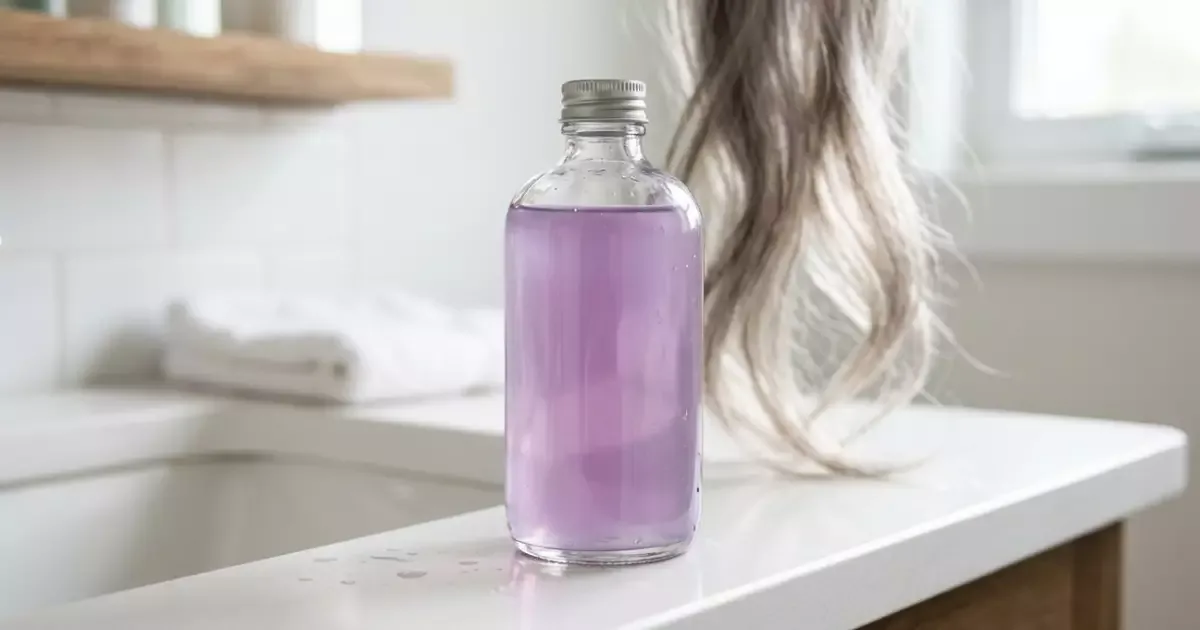 Shampoo tonalizante pode neutralizar o amarelado dos cabelos grisalhos
