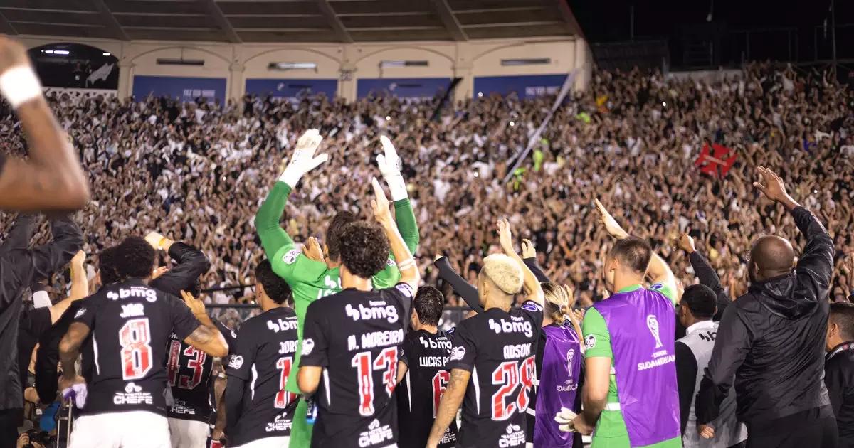 Vasco chega a 12 mata-matas sem eliminação e lidera ranking mundial