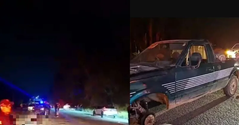 Atropelamento na PA-457 deixa um morto e uma mulher gravemente ferida