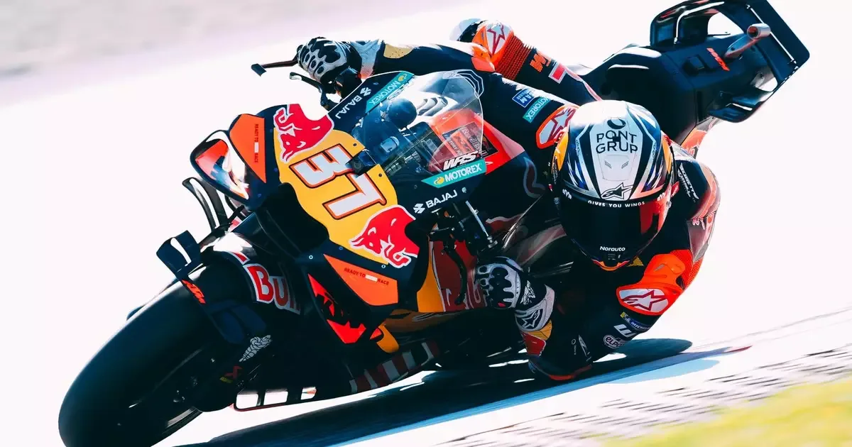 Pedro Acosta supera Martín e conquista primeira vitória na MotoGP na Áustria