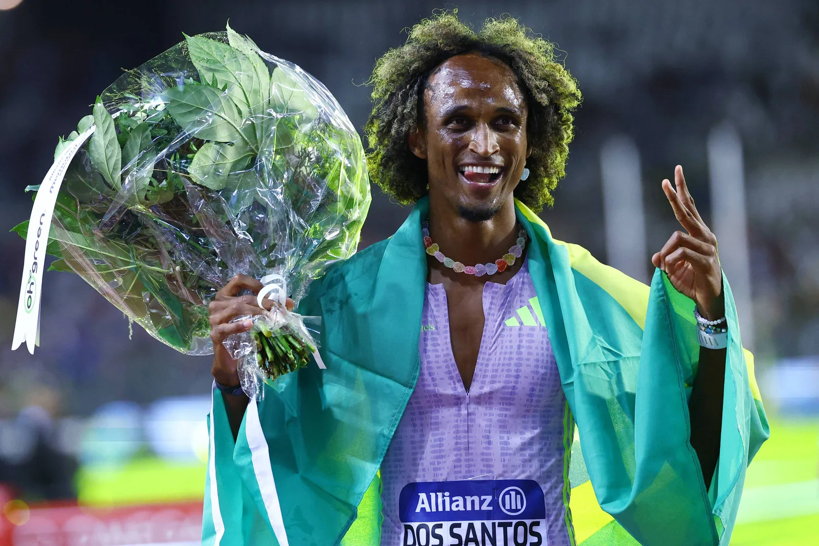 Alison dos Santos fecha campanha invicta com novo título na Diamond League
