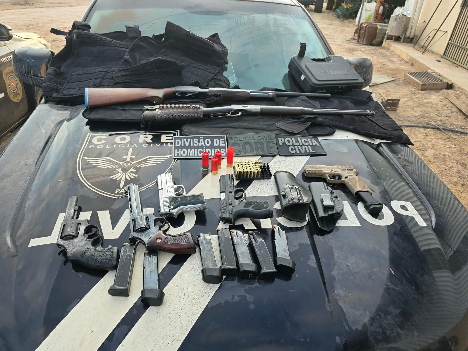 Armas são apreendidas em investigação sobre ataque a dirigente do PT no Pará