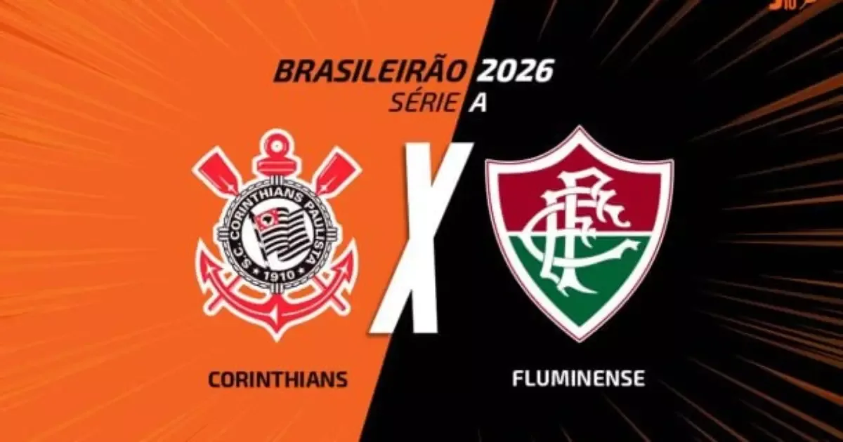 Corinthians e Fluminense se enfrentam pelo Campeonato Brasileiro neste domingo