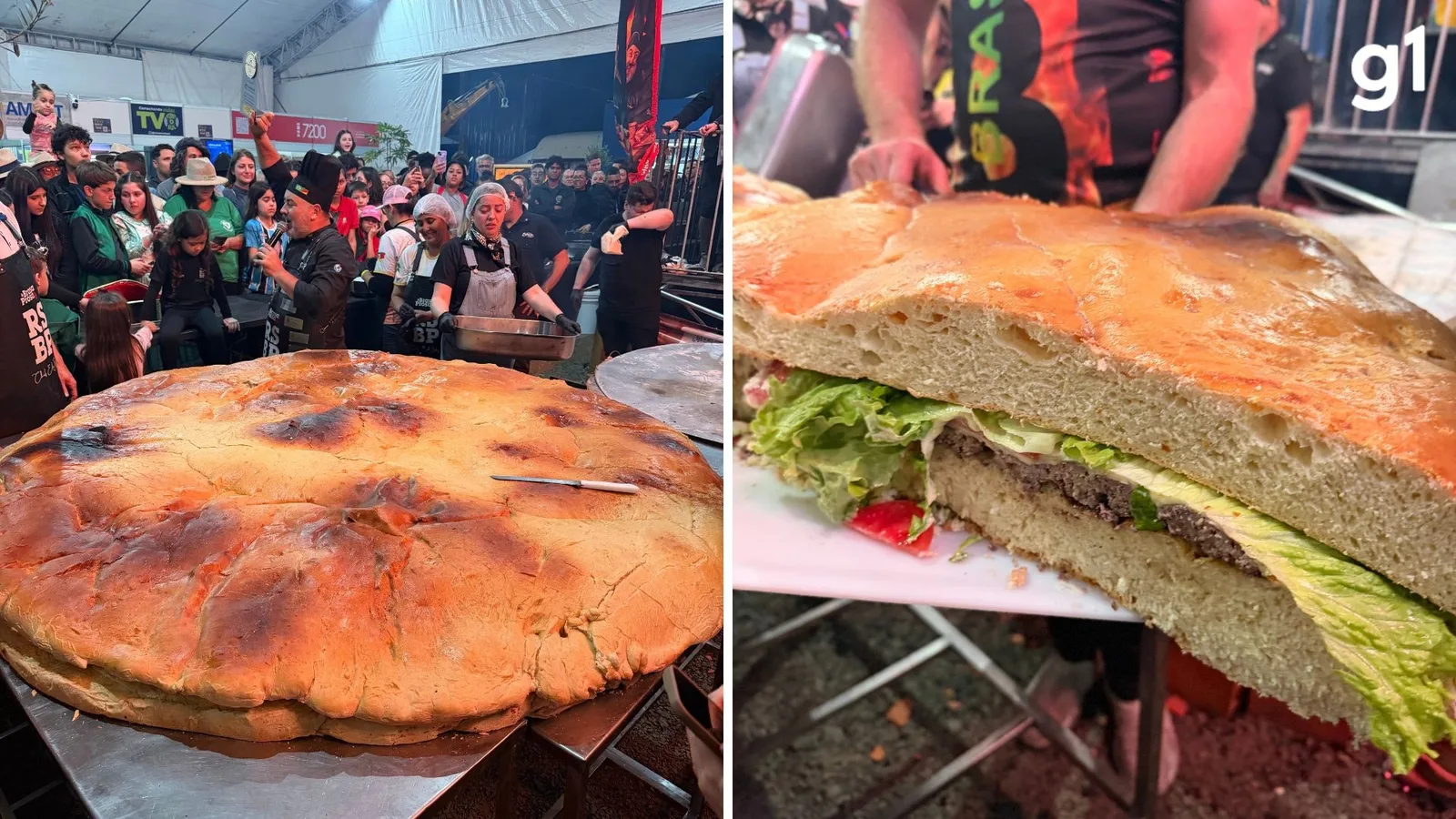 Xis salada de 103 centímetros é reconhecido como o maior do Brasil