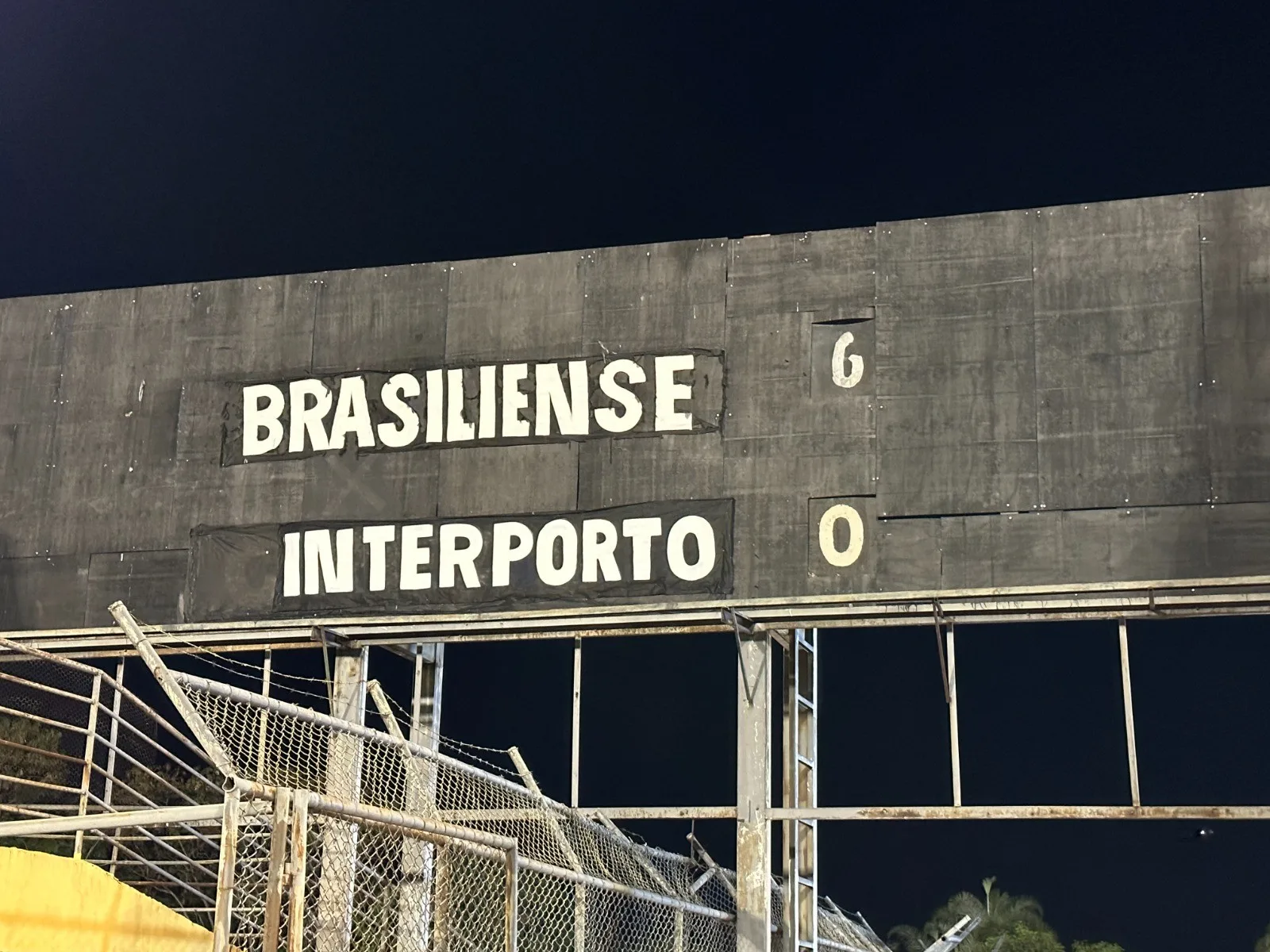 Relatórios e goleadas sustentam inquéritos sobre jogos do Interporto e do Capital