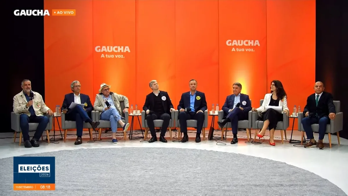 Debate reúne oito candidatos ao Senado pelo Rio Grande do Sul