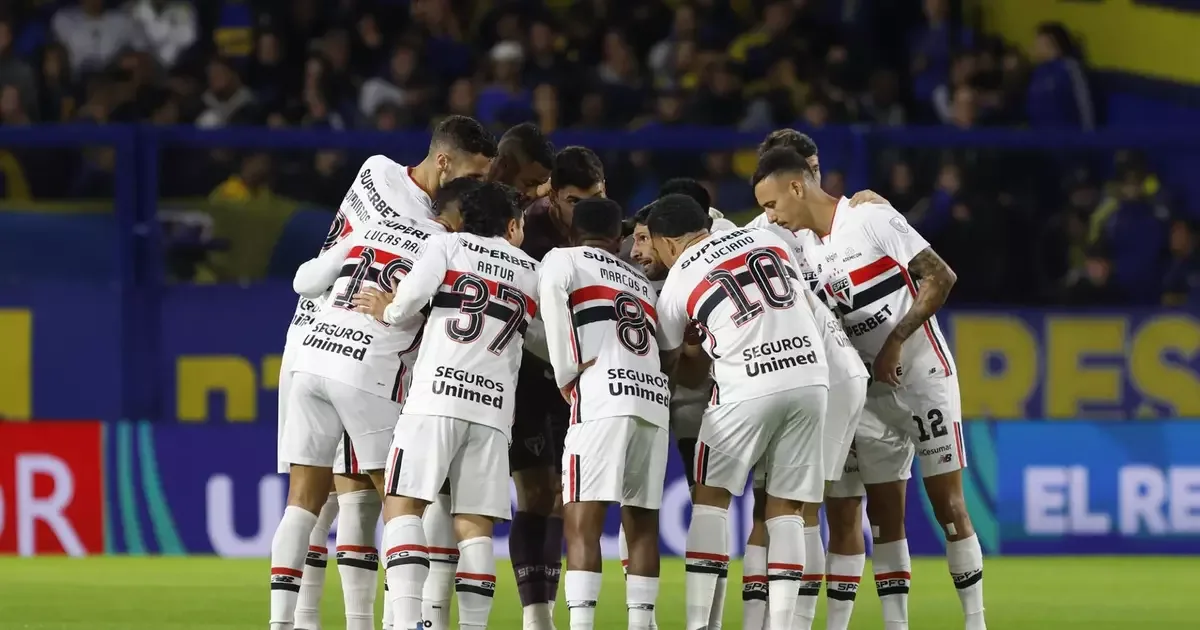 São Paulo perde para o Boca e precisa vencer no MorumBIS pela Sul-Americana