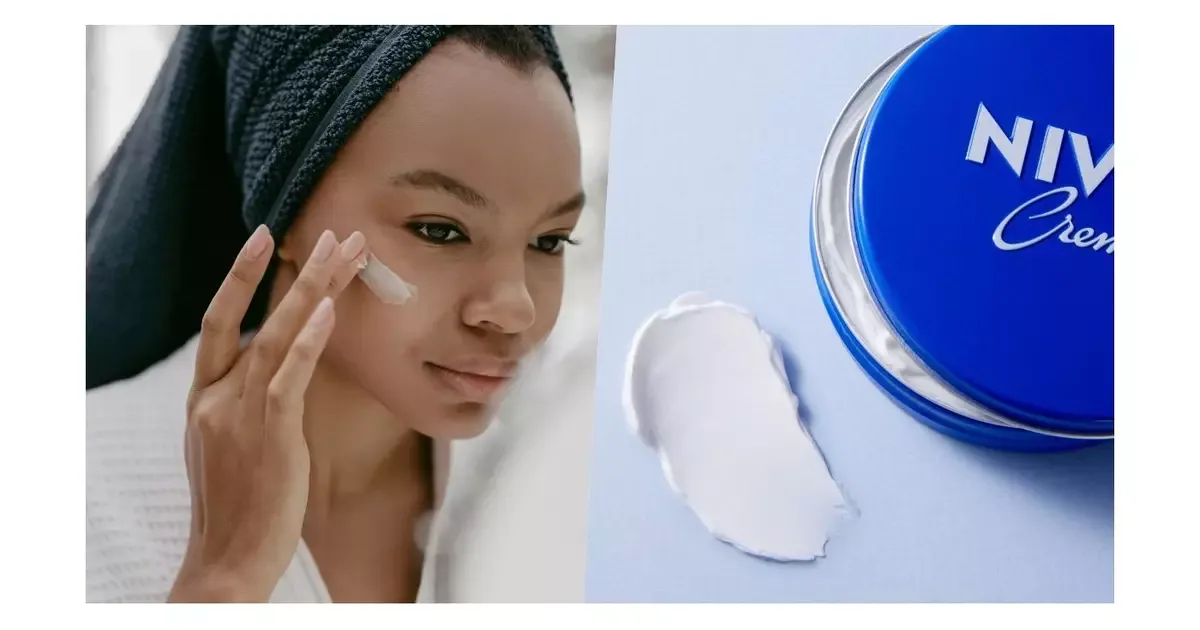 Creme Nivea da lata azul não é indicado como máscara facial habitual